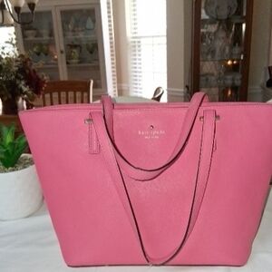Kate Spade Pink Shoulder/Tote Bag Pebble Leather. Orig. 329.